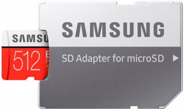 Карта памяти Samsung microSDXC 512 ГБ UHS-I Class 3 (U3) (MB-MC512HA/RU) EVO Plus V2 