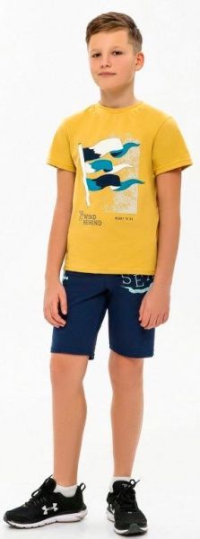 Футболка для хлопчика Smil 110549 р.110 пісочний 