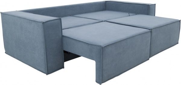 Диван прямой Кедр Торонто голубой 2470x1090x850 мм