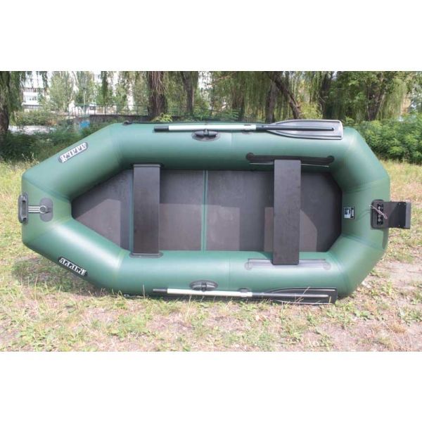 Човен надувний Ладья гребний ЛТ-310ЕСБ зелений