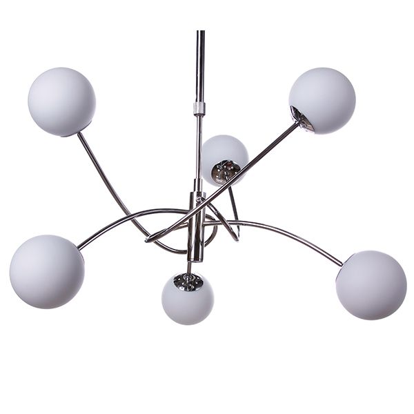 Люстра Brilliant Belina 6x33 Вт хром/белый