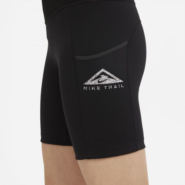 Лосини Nike W NK EPC LUX TGHT SHORT TRAIL CZ9590-010 р.S коричневий