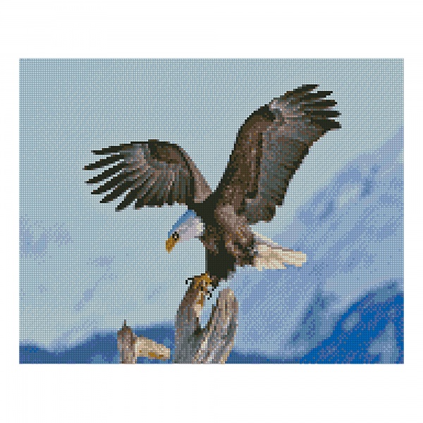 Картина стразами Горный орел 2 FA40779 Strateg 