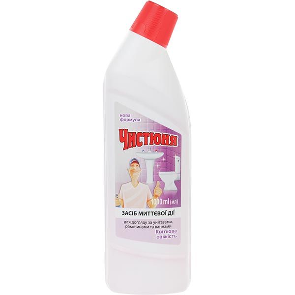 Засіб для чищення Чистюня Квіткова свіжість 1 л