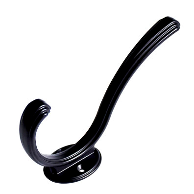 Крючок мебельный Kerron матовый черный KR 0270 MBN