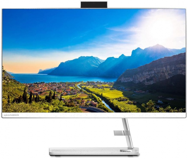 Моноблок Lenovo 23,8 (F0G1006SUA) white 