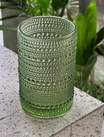 Стакан высокий Fiora Bubble Green 440 мл 1 шт.