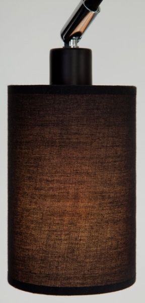 Люстра потолочная Strotskis Duetto 7x40 Вт E14 черный 70072/7 