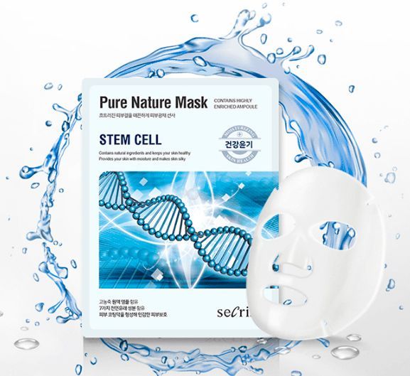 Маска для лица seCriss Secriss Pure Nature Mask Pack- Stem cell 25 мл 55 г 1 шт.