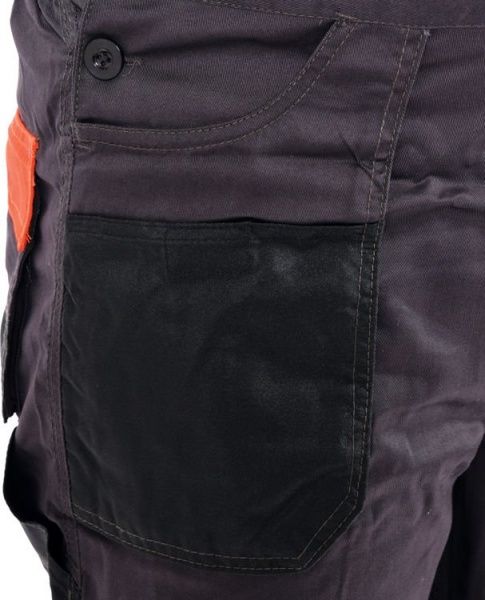 Полукомбинезон рабочий YATO р. XXXL YT-80917 черный с оранжевым