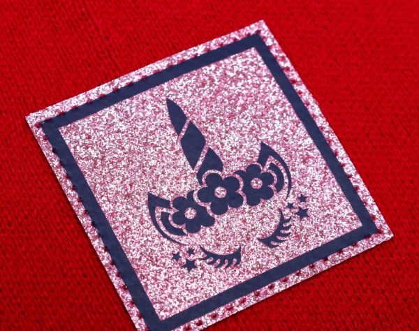 Шапочка детская для девочки Kraft+ арт. 2546 р.50-52 красный 