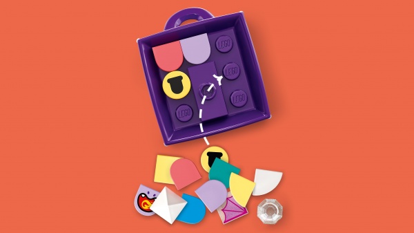 Конструктор LEGO Dots Брелок для сумочки «Дракон» 41939