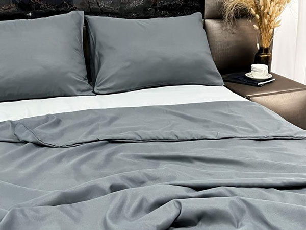 Комплект постельного белья Le Colore 1,5 серый 