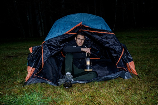 Фонарь кемпинговый Brennenstuhl CAL-1 IP44 6 Вт с функцией Powerbank черный