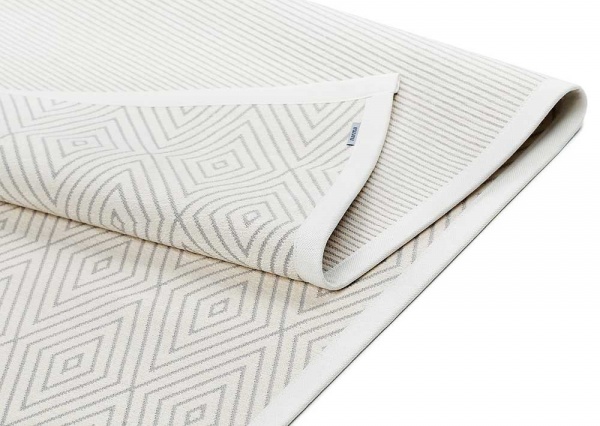 Килим Narma Kalana white 140x200 см двосторонній 