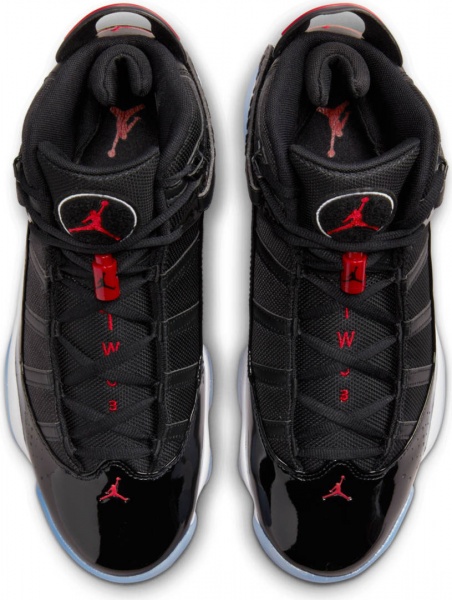 Кроссовки Nike JORDAN 6 RINGS 322992-064 р.47 черный