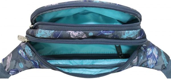 Сумка на пояс Bella Перышки 13x21x5 см 202664 255 Bagland