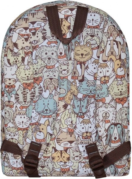 Рюкзак Bagland Коты и собаки 29х38х15 см 533664 176