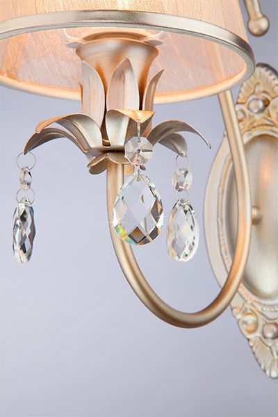 Бра Strotskis Leticia 1x40 Вт E14 жемчужное золото 262/1 