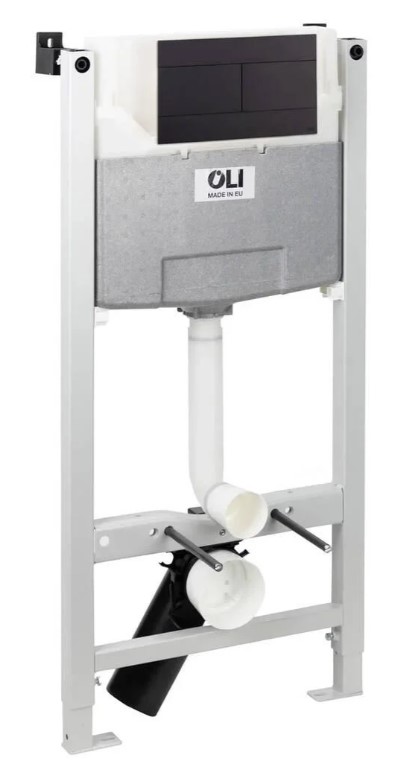 Комплект інсталяції OLI 3 в 1, клавіша SLIM чорна