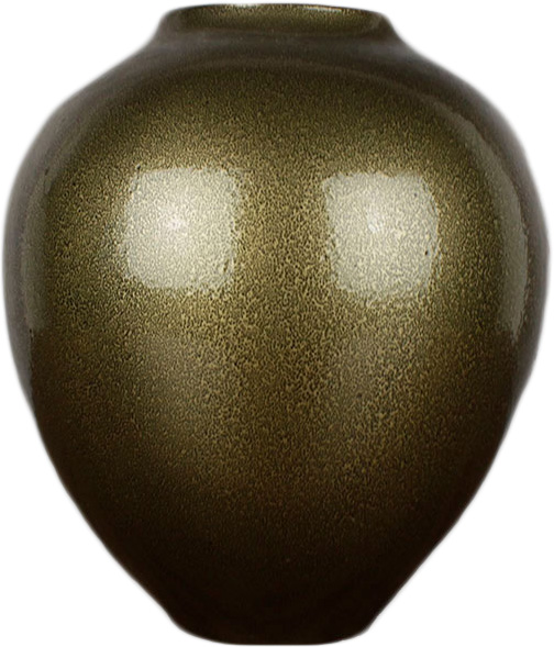 Ваза керамическая Nana ceramics Велеса 28 см антик золото 
