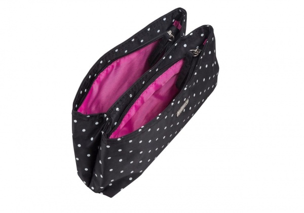 Косметичка REED Pink Surprise 7622 18x5.5x10.5 см чорний із білим 