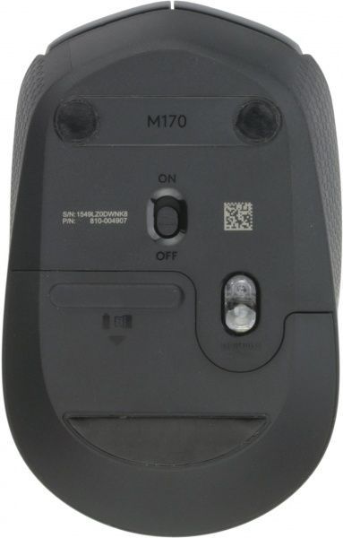 Миша Logitech Wireless Mouse M170 910-004642 black 