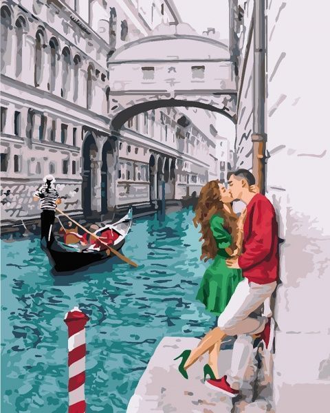 Картина по номерам Страсть по-итальянски Идейка 