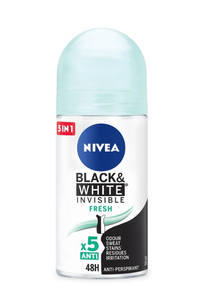 Антиперспирант для женщин Nivea Черное и Белое невидимый Fresh 50 мл