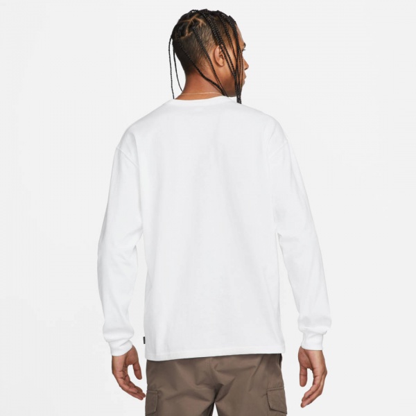 Футболка Nike M NSW PREM ESSNTL SUST LS TEE DO7390-100 р.2XL белый