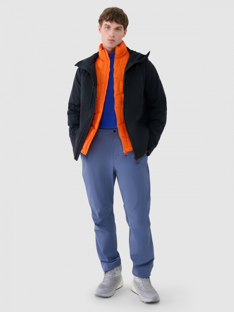 Ветровка мужская 4F TECHNICAL JACKET M711 4FWSS25TTJAM711-20S р.XL черная