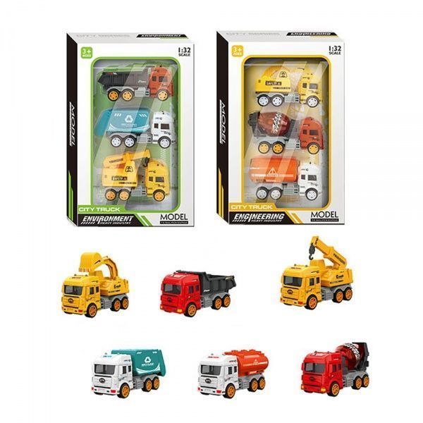 Ігровий набір машинок в асортименті 1:32 JW567-001