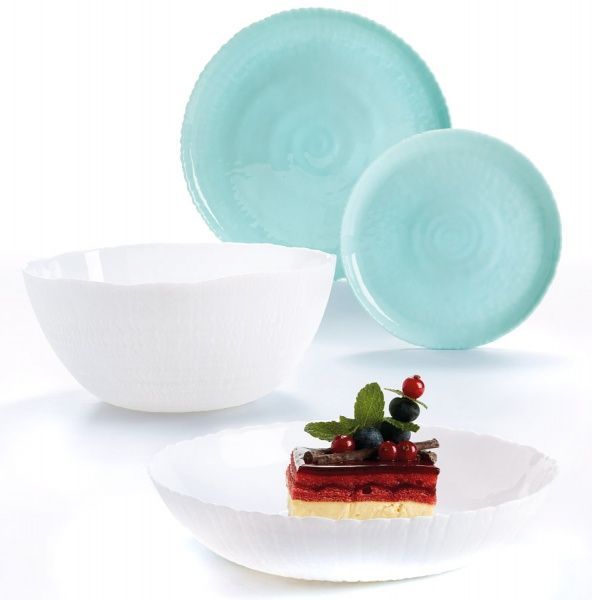 Тарілка обідня Ammonite Turquoise 26 см Luminarc