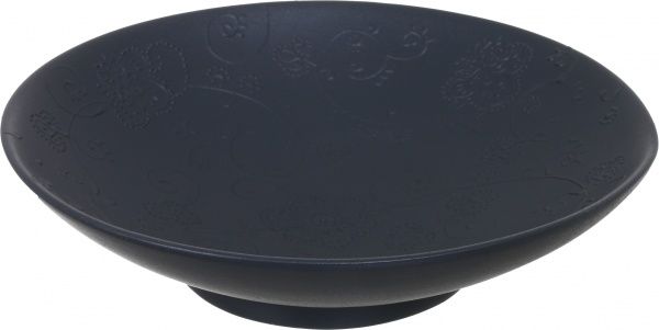 Блюдо декоративне HG 147-М антрацит кераміка Eterna 