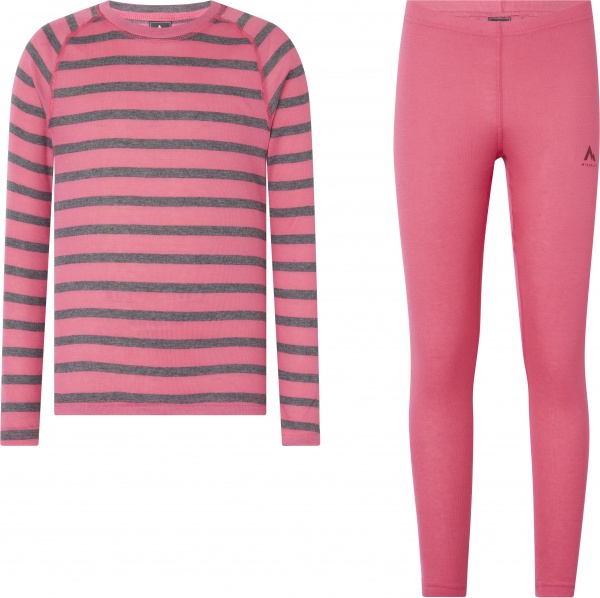 Комплект термобілизни McKinley SET Yahto II/Yaal II jrs 294550-908401 р.164 рожевий