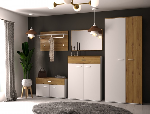 Тумба для обуви SOKME 2Д / 1Ш 