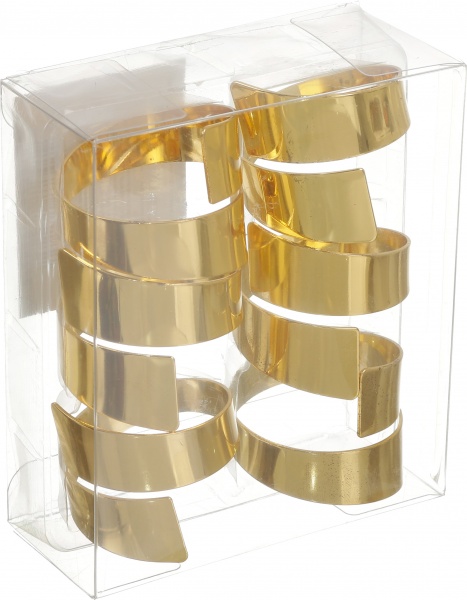 Набор колец для салфеток Golden Ring 15,2х11,8х5 см 6 шт