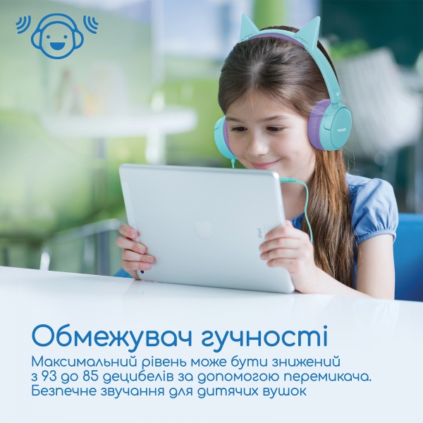 Навушники Promate Jewel blue (jewel.aqua) 