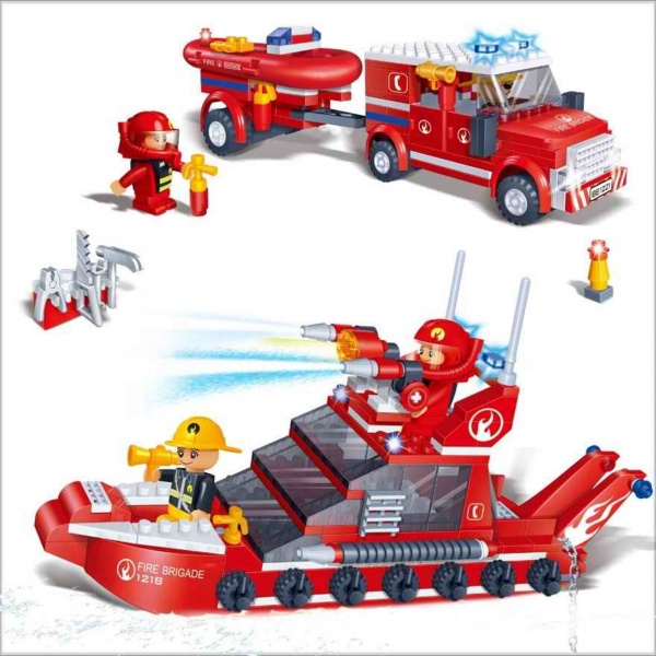Конструктор BanBao New Fire Пожарная техника 8312 8312