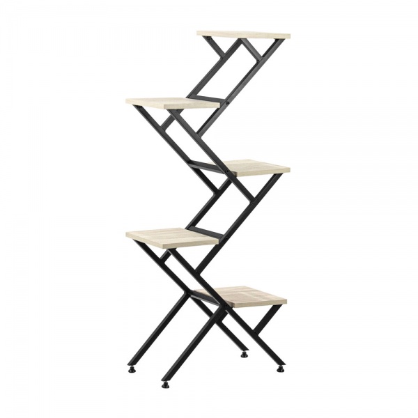 Подставка для цветов Течение 53х30,5x127 см черный 