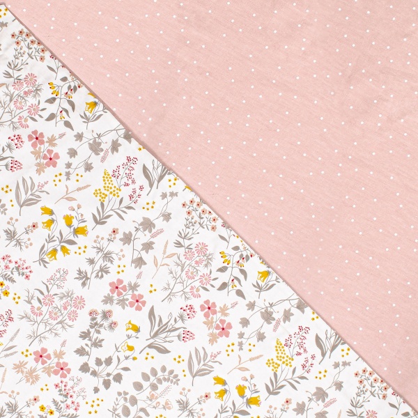 Комплект постельного белья семейный Апрель разноцветный Homeline 