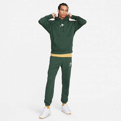 Джемпер Nike M NK NIKE Club+ FT PO LBR HOODIE FB7788-323 р.XL зелений