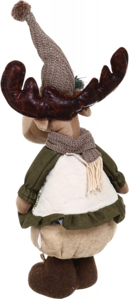 Декорація новорічна Лось що стоїть в асортименті AG24082AB 47 см