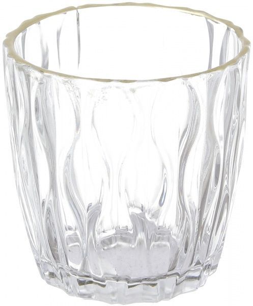 Свічник ZIBO RENLI Chic 9х9х9 см скло