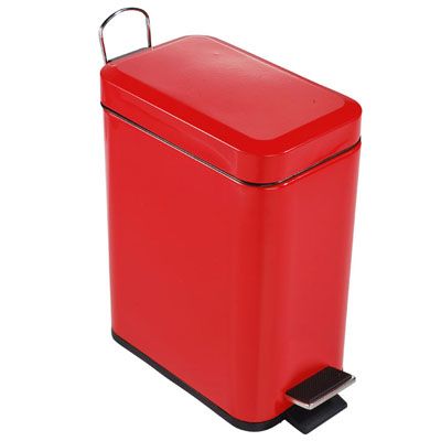 Ведро для мусора Trento В0040D 5 л красное
