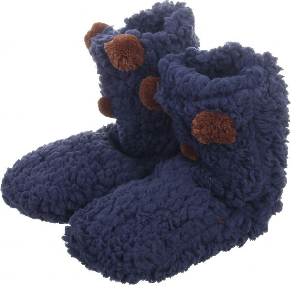 Тапки домашние Maxwin KIDS Шиппи с ушками р.35-36 синий MWSE008/blue 