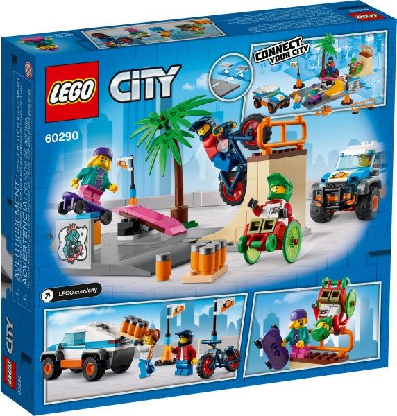 Конструктор LEGO City Скейт-парк 60290