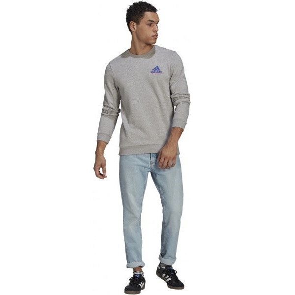 Футболка Adidas LIL CREW M GN6886 S серый