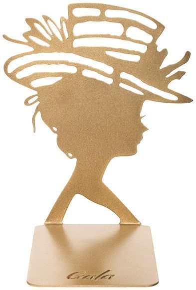 Опора для книг Женщина OK002-G 13x12x8 см 2 шт. 