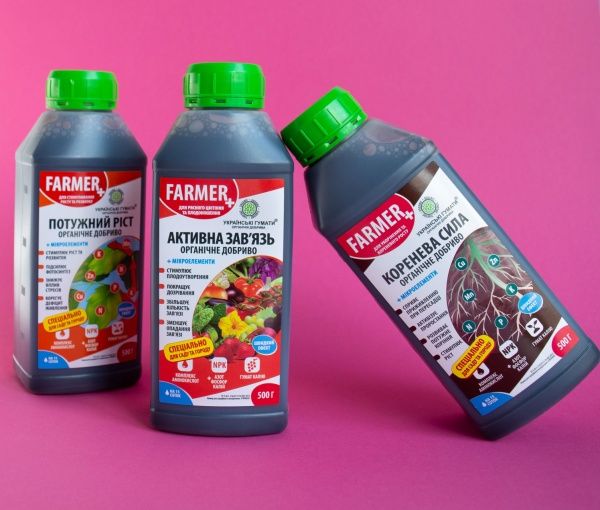 Удобрение органическое Українські гумати для обильного цветения и плодоношения 500 г